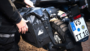Touratech Softgepäck-System Plug & Travel für R 1300 GS mit Vario-Träger
